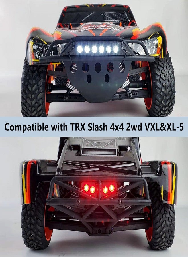 طقم إضاءة LED أمامي وخلفي من مورلوردي للسيارات التي تعمل بالتحكم عن بعد، مناسب لسيارات TRX Slash VXL XL-5 بمقياس 1/10، ترقيات للشاحنات ذات الدفع الرباعي والثنائي. - Image 2
